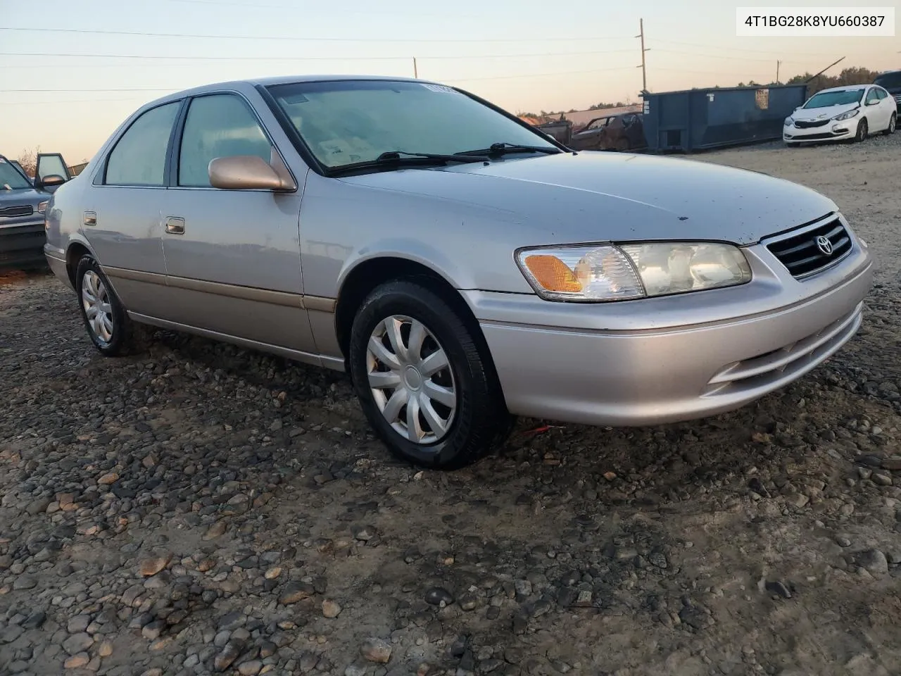 2000 Toyota Camry Ce VIN: 4T1BG28K8YU660387 Lot: 77182924