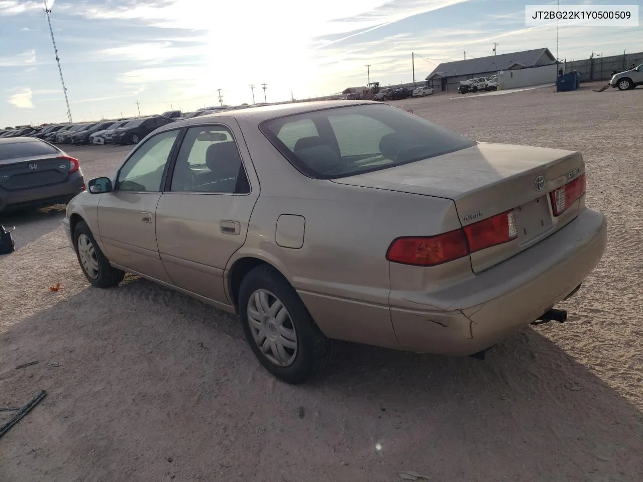 2000 Toyota Camry Ce VIN: JT2BG22K1Y0500509 Lot: 77771464