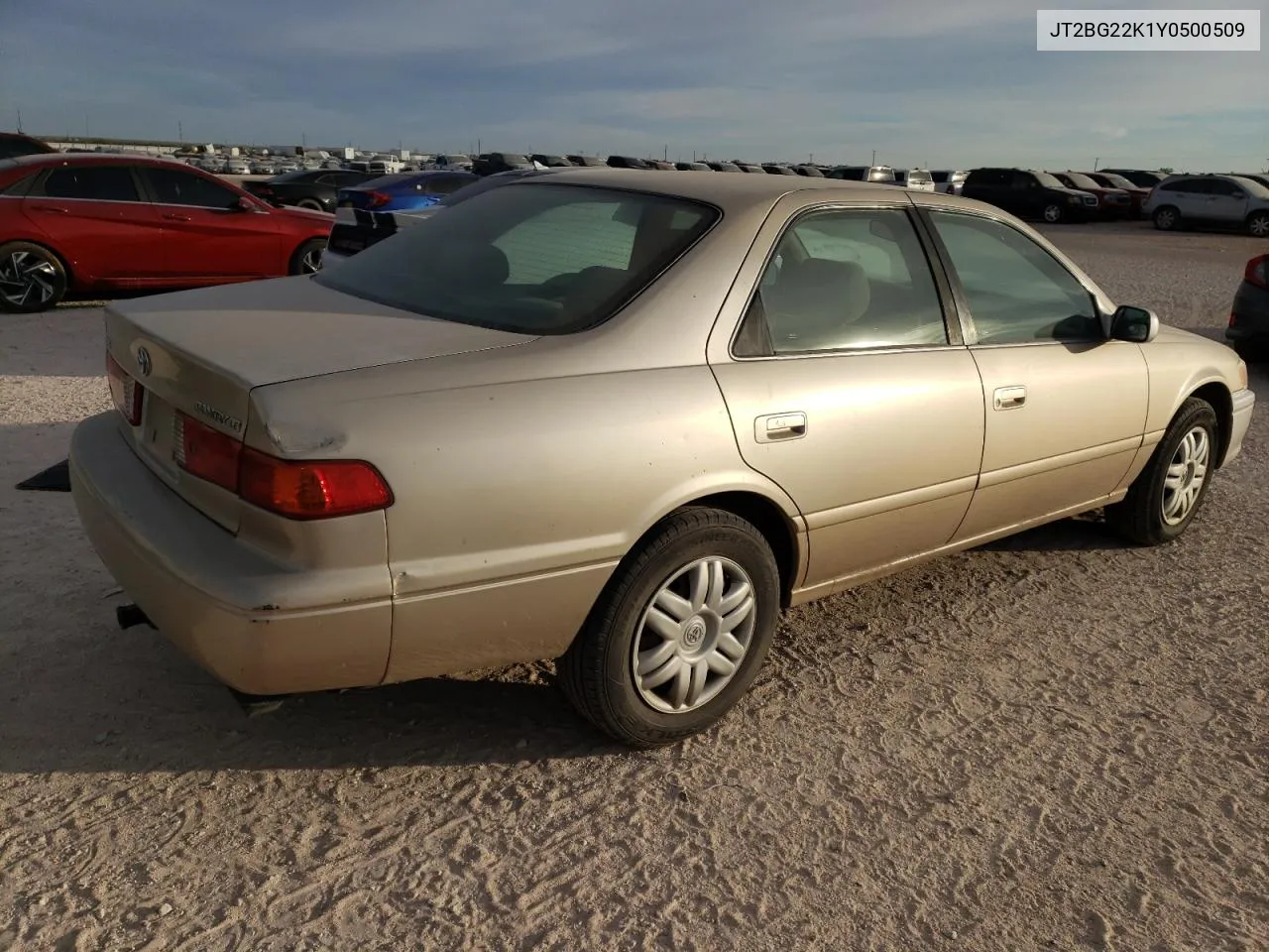 2000 Toyota Camry Ce VIN: JT2BG22K1Y0500509 Lot: 77771464