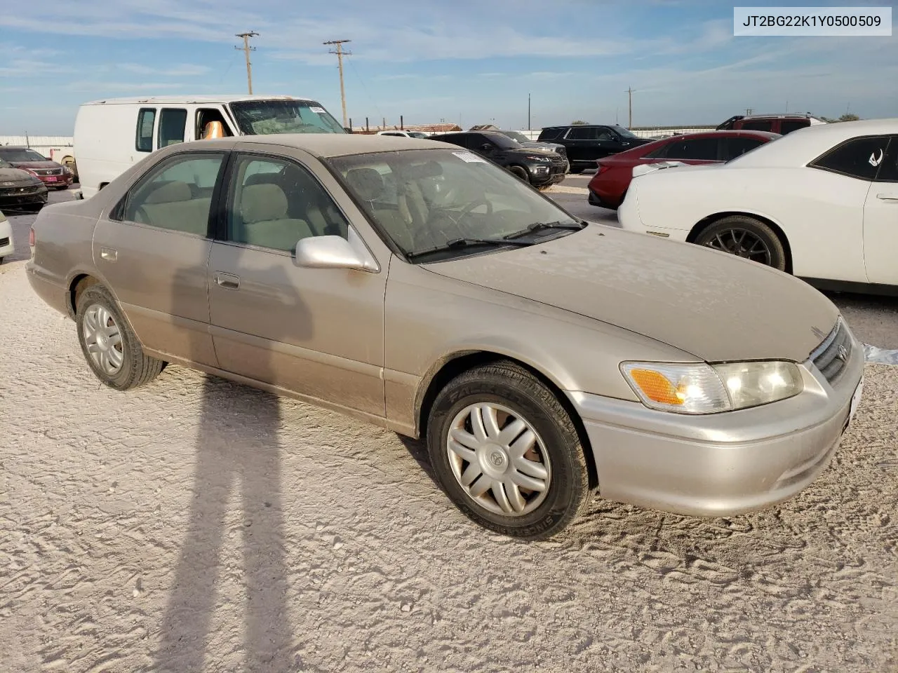 2000 Toyota Camry Ce VIN: JT2BG22K1Y0500509 Lot: 77771464