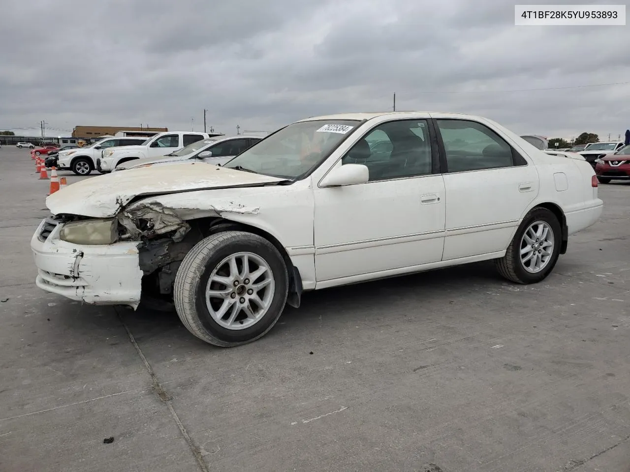 2000 Toyota Camry Le VIN: 4T1BF28K5YU953893 Lot: 78225384