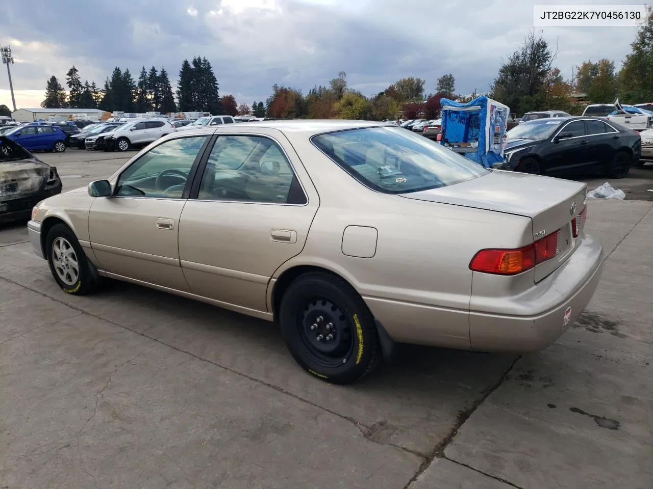 2000 Toyota Camry Ce VIN: JT2BG22K7Y0456130 Lot: 78454714