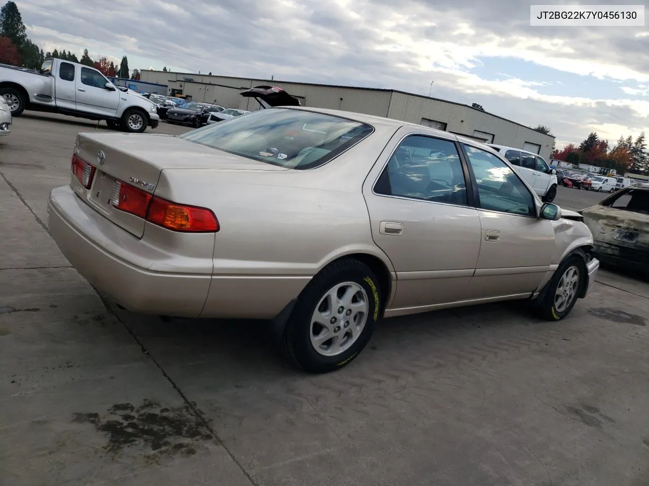 2000 Toyota Camry Ce VIN: JT2BG22K7Y0456130 Lot: 78454714