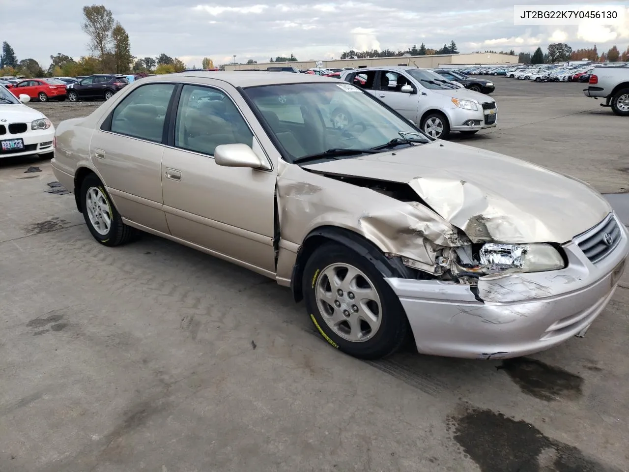 2000 Toyota Camry Ce VIN: JT2BG22K7Y0456130 Lot: 78454714