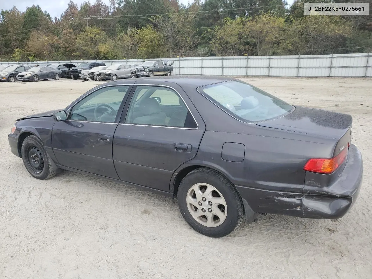 2000 Toyota Camry Ce VIN: JT2BF22K5Y0275661 Lot: 78820404