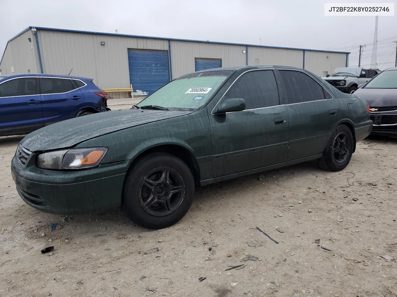 2000 Toyota Camry Ce VIN: JT2BF22K8Y0252746 Lot: 78860964