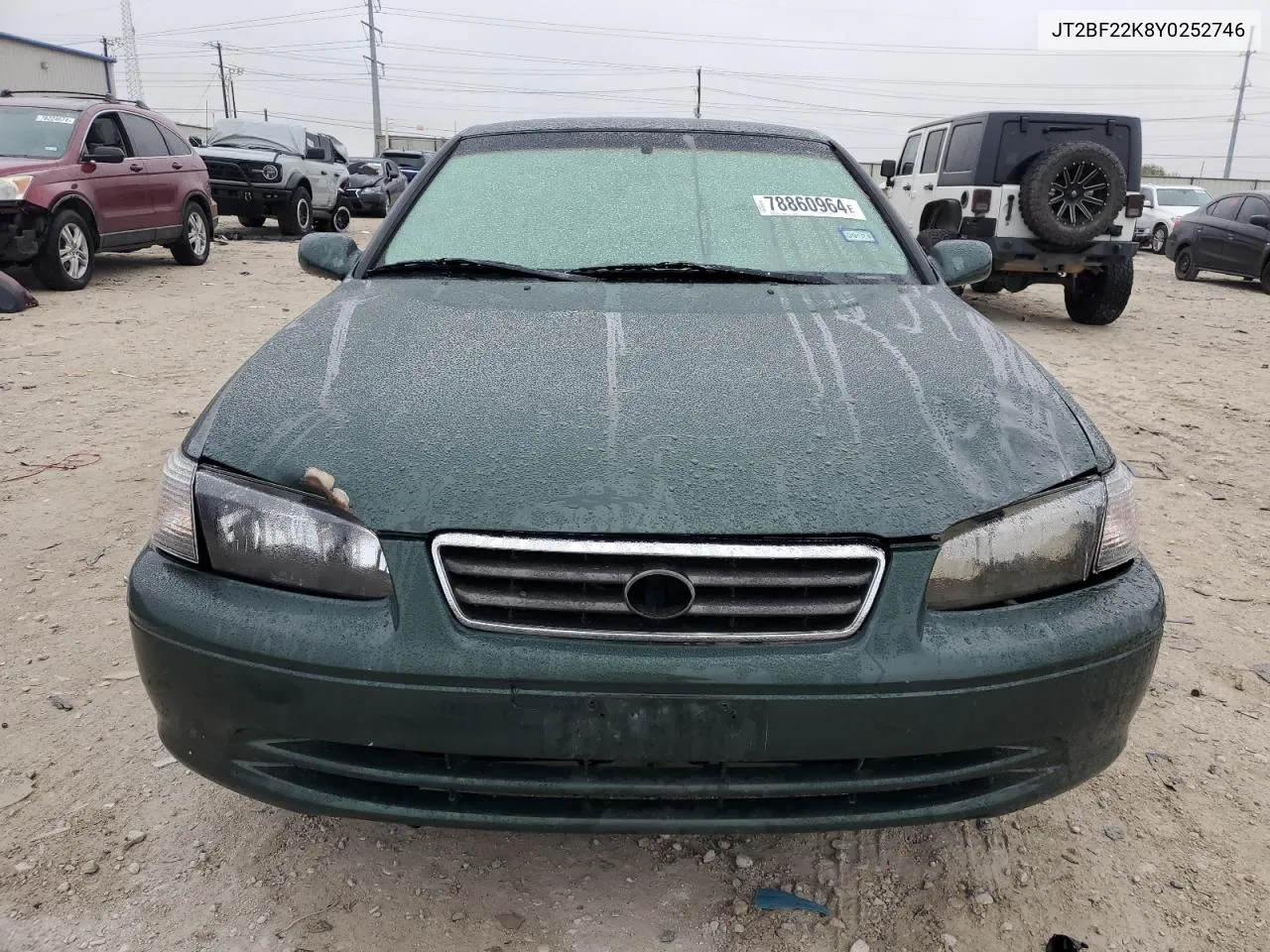 2000 Toyota Camry Ce VIN: JT2BF22K8Y0252746 Lot: 78860964