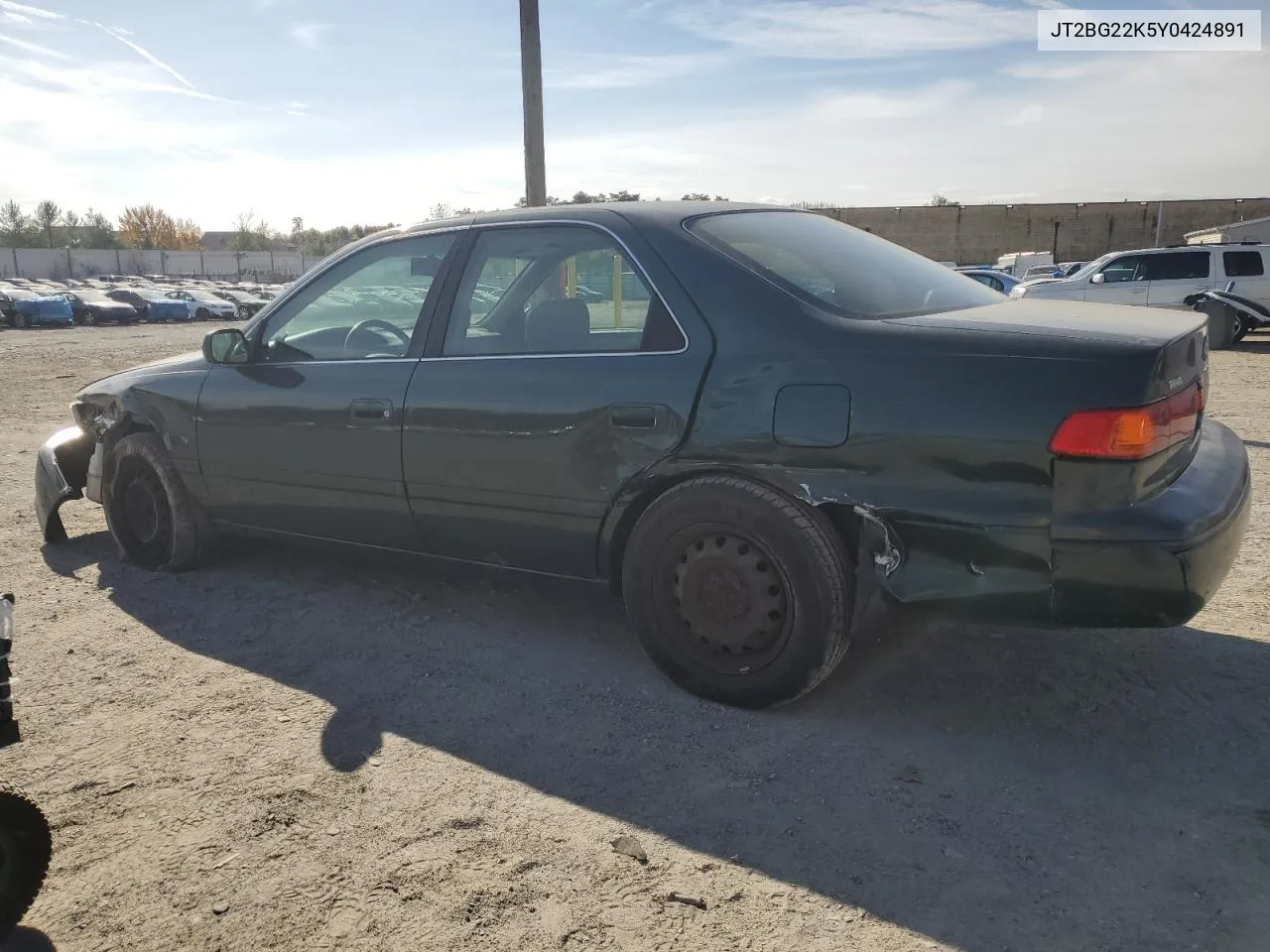 2000 Toyota Camry Ce VIN: JT2BG22K5Y0424891 Lot: 79063944