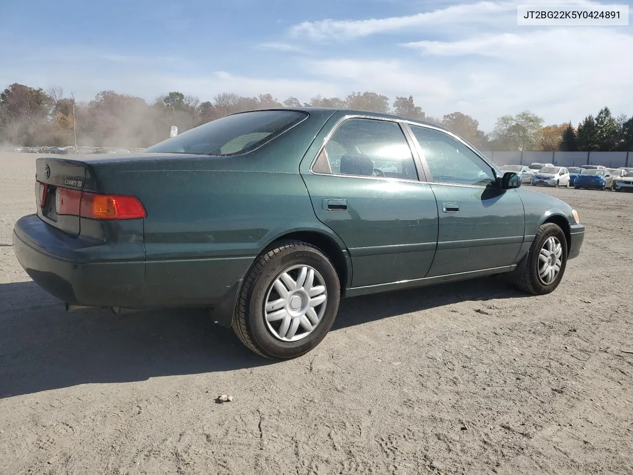 2000 Toyota Camry Ce VIN: JT2BG22K5Y0424891 Lot: 79063944