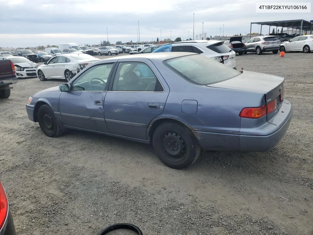 2000 Toyota Camry Le VIN: 4T1BF22K1YU106166 Lot: 79236814