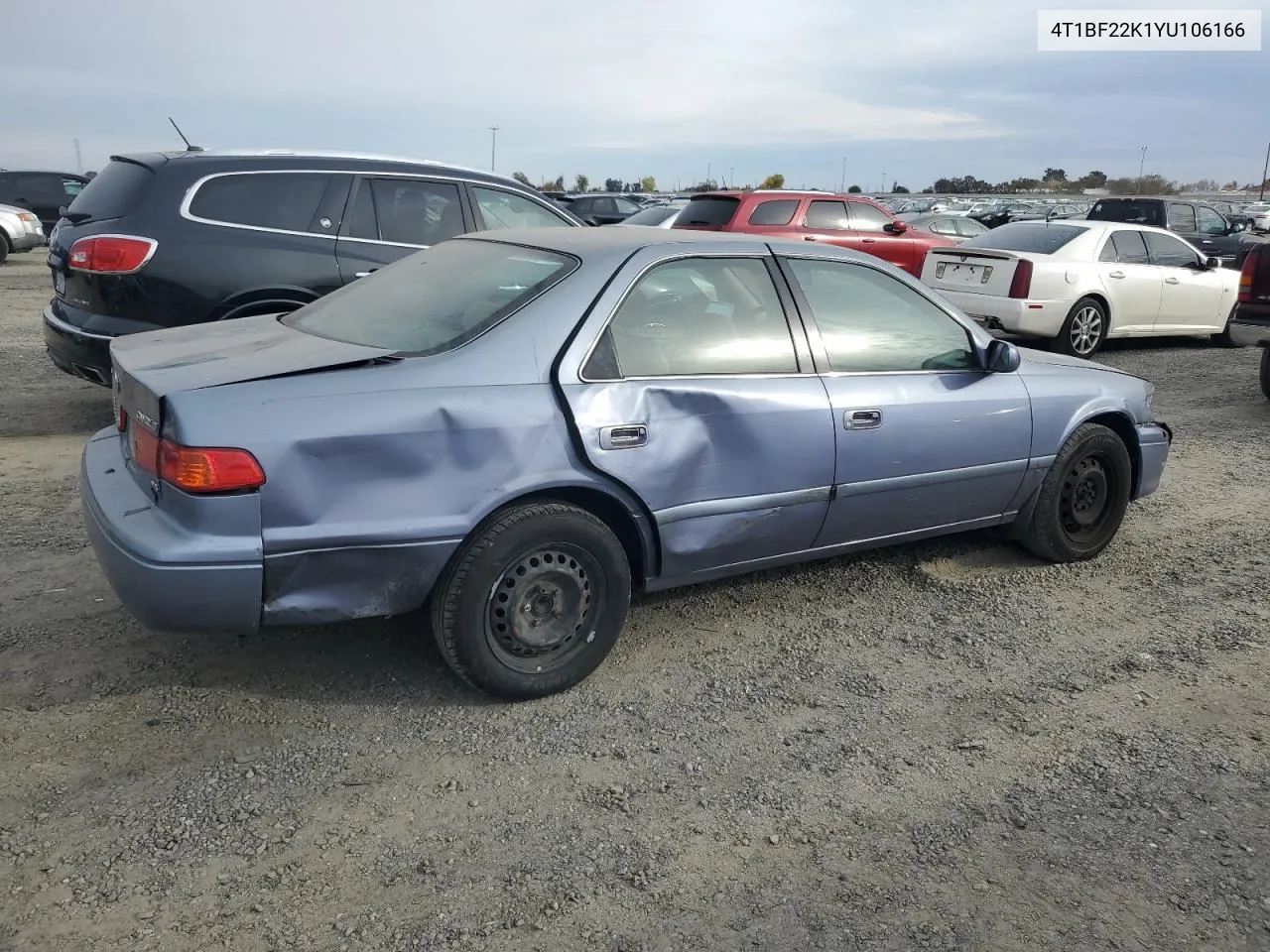 2000 Toyota Camry Le VIN: 4T1BF22K1YU106166 Lot: 79236814