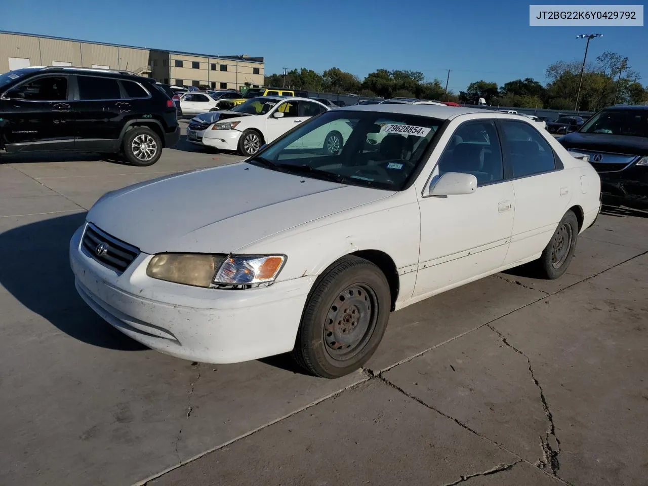 2000 Toyota Camry Ce VIN: JT2BG22K6Y0429792 Lot: 79628854