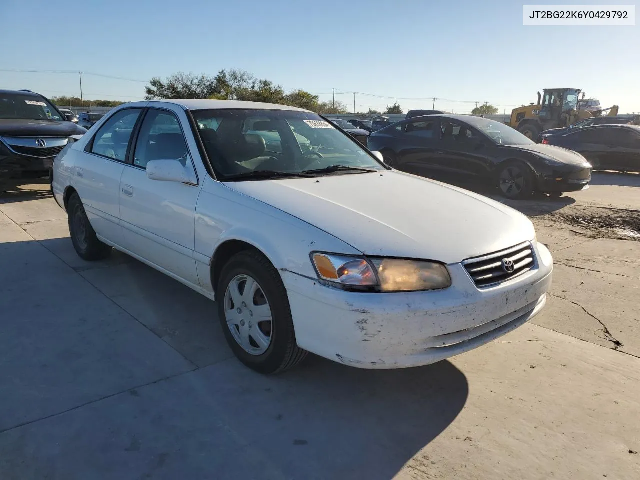 2000 Toyota Camry Ce VIN: JT2BG22K6Y0429792 Lot: 79628854