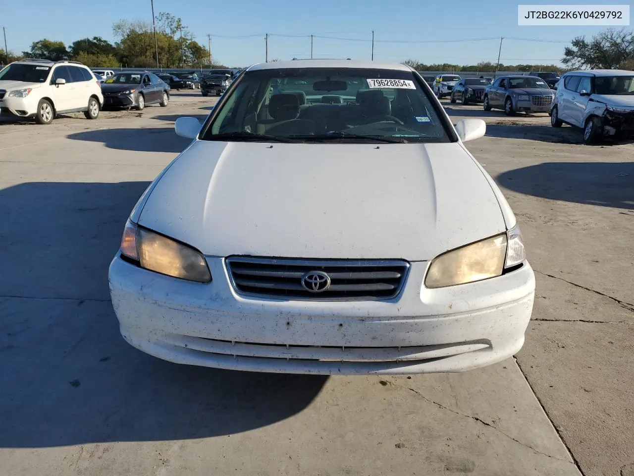 2000 Toyota Camry Ce VIN: JT2BG22K6Y0429792 Lot: 79628854