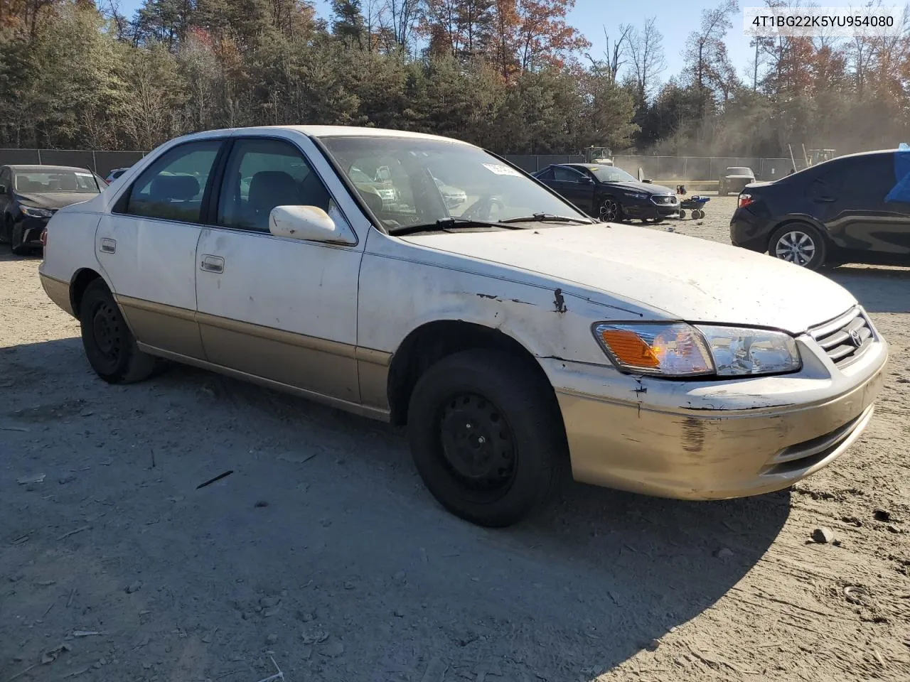 2000 Toyota Camry Ce VIN: 4T1BG22K5YU954080 Lot: 79974004