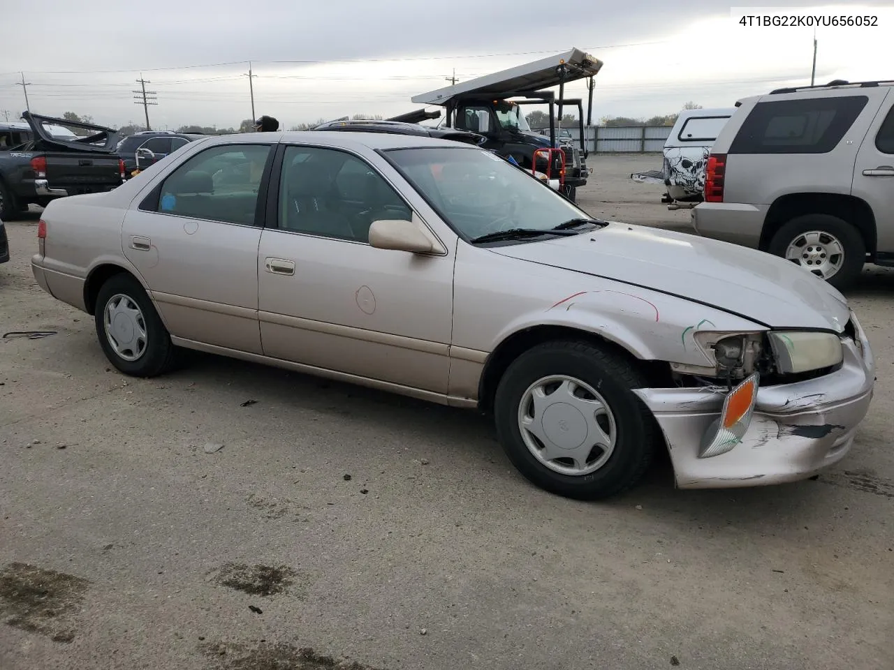 2000 Toyota Camry Ce VIN: 4T1BG22K0YU656052 Lot: 80127504