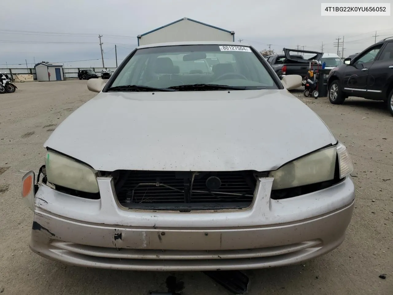 2000 Toyota Camry Ce VIN: 4T1BG22K0YU656052 Lot: 80127504