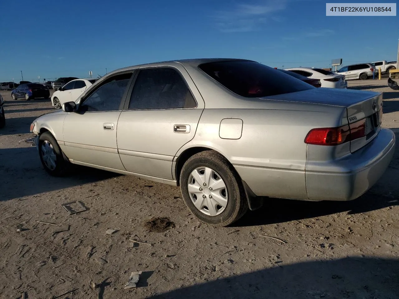 2000 Toyota Camry Le VIN: 4T1BF22K6YU108544 Lot: 80166154