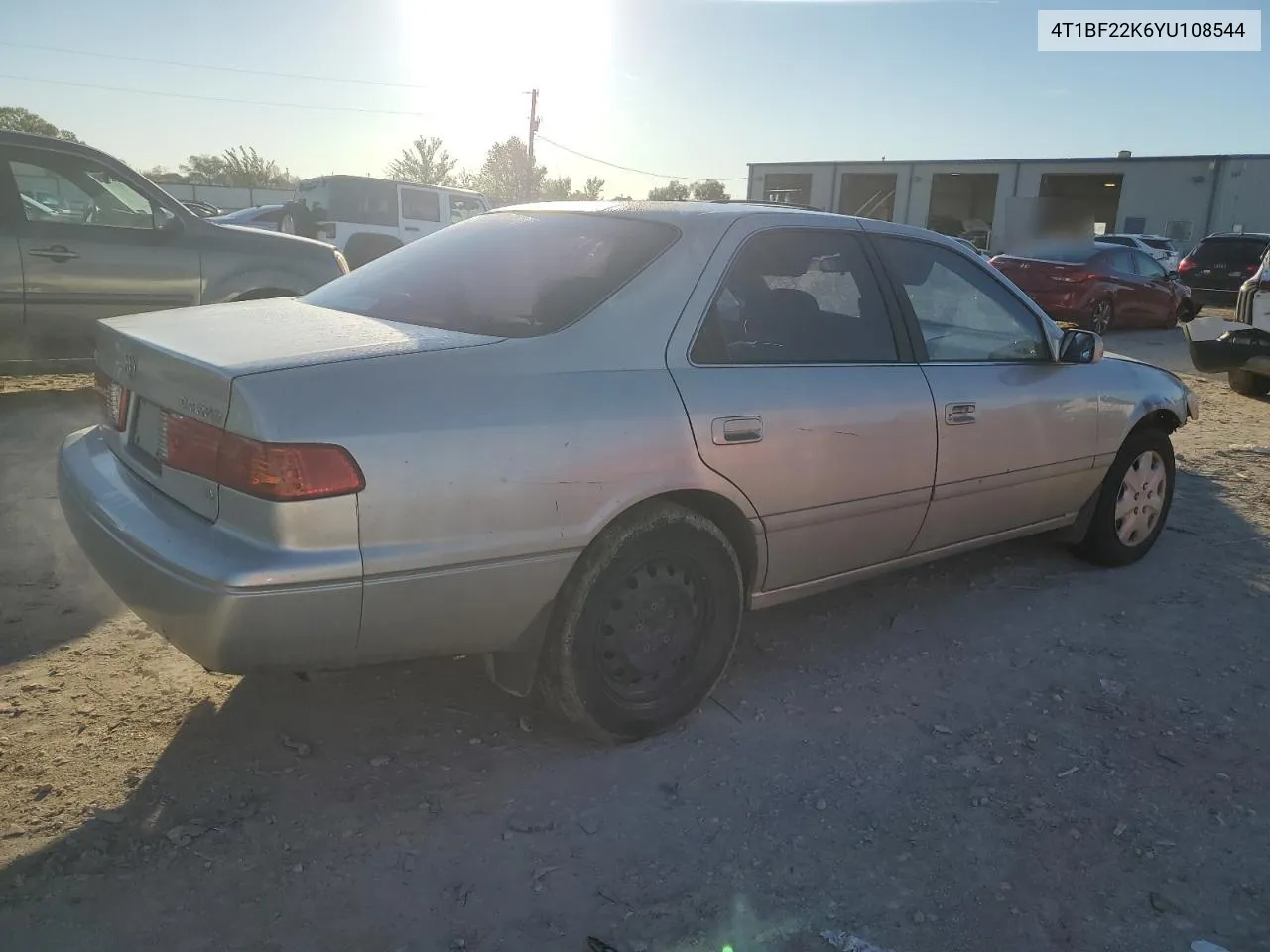 2000 Toyota Camry Le VIN: 4T1BF22K6YU108544 Lot: 80166154