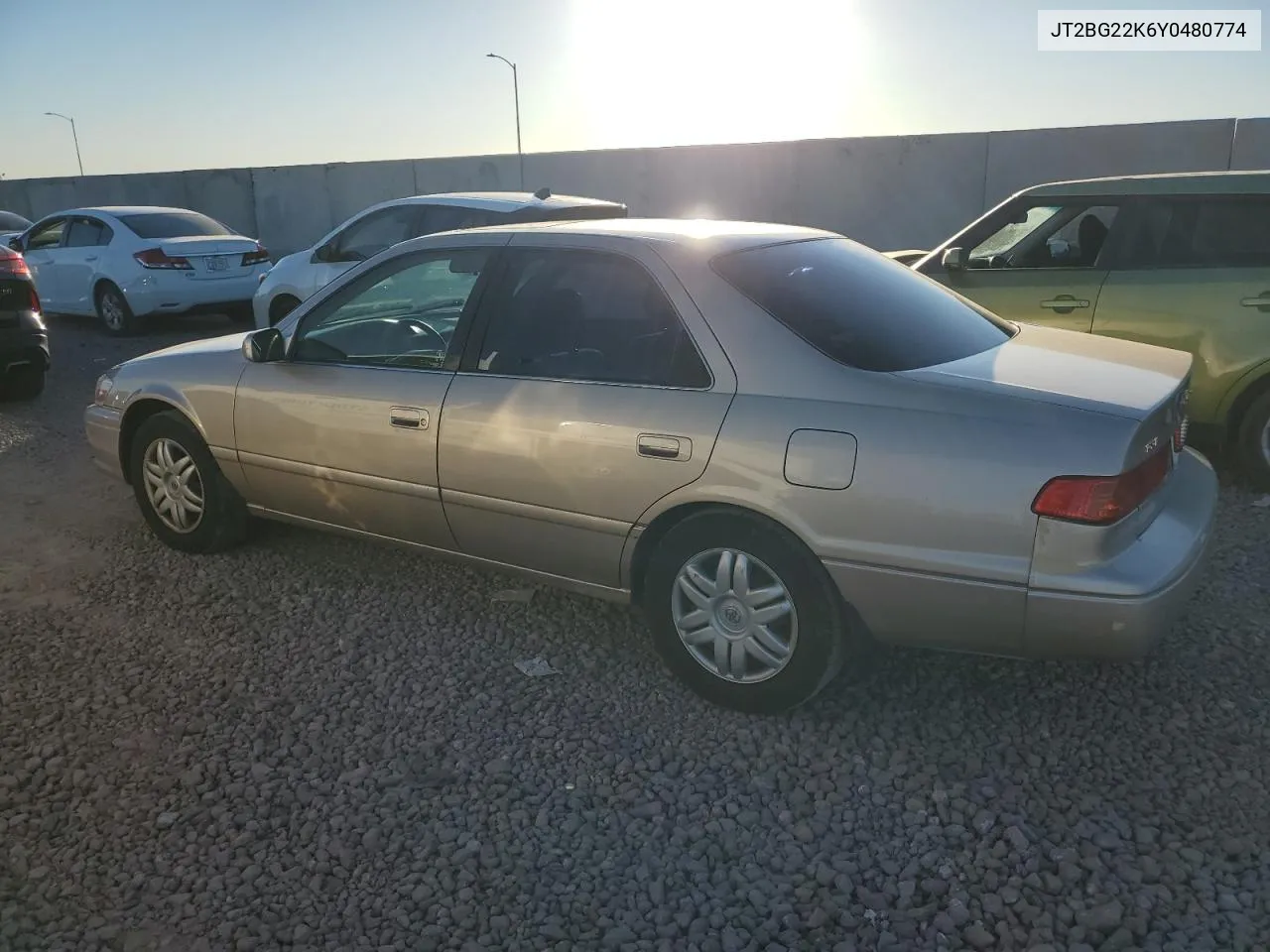 2000 Toyota Camry Ce VIN: JT2BG22K6Y0480774 Lot: 80430874