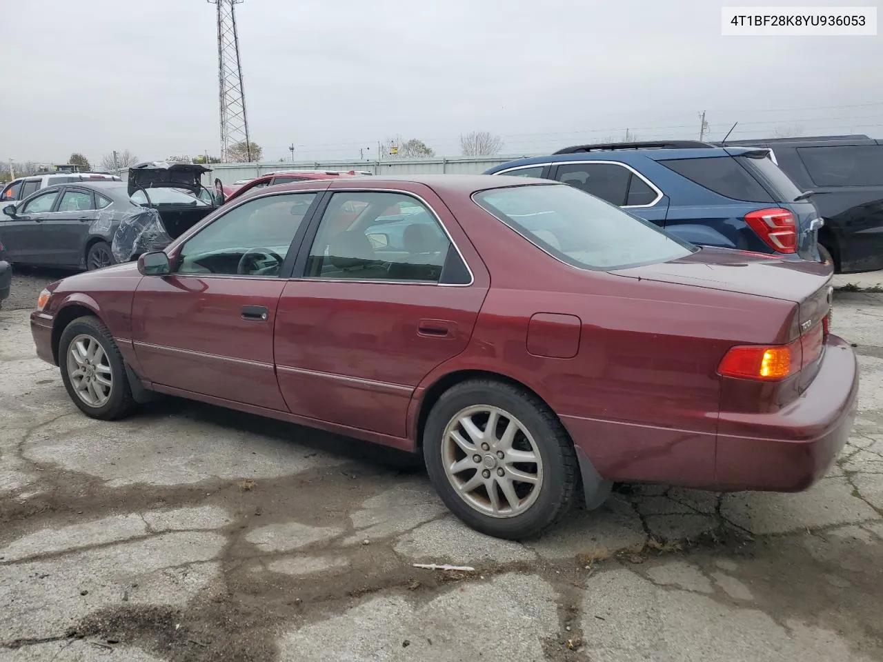 2000 Toyota Camry Le VIN: 4T1BF28K8YU936053 Lot: 80693964