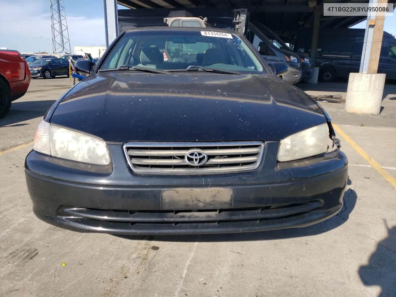 2000 Toyota Camry Ce VIN: 4T1BG22K8YU950086 Lot: 81334264