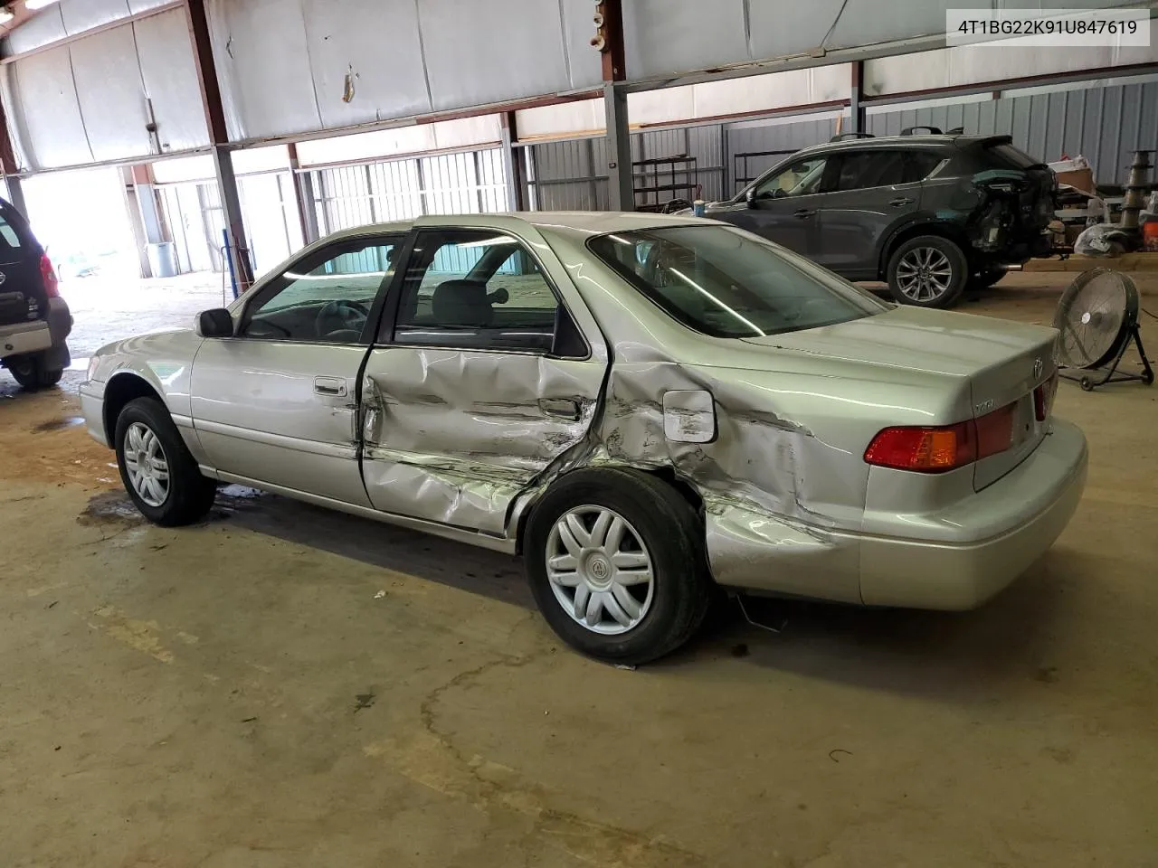 2001 Toyota Camry Ce VIN: 4T1BG22K91U847619 Lot: 59992484