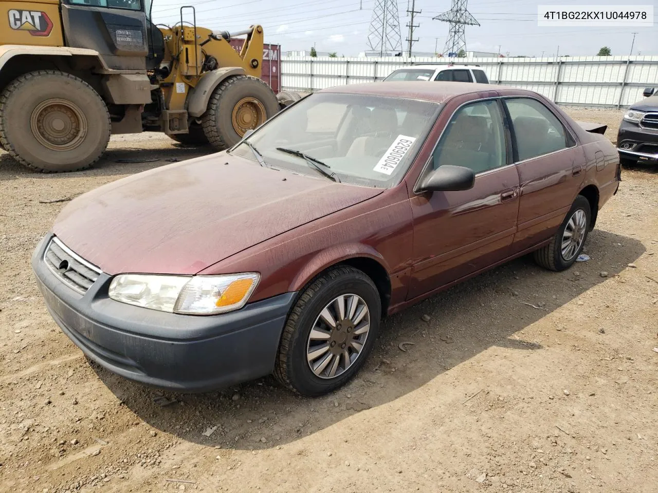 2001 Toyota Camry Ce VIN: 4T1BG22KX1U044978 Lot: 62690604