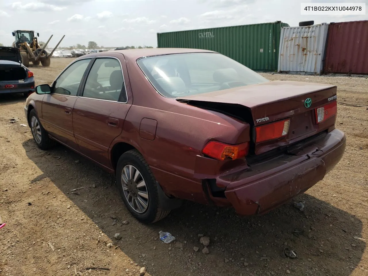 2001 Toyota Camry Ce VIN: 4T1BG22KX1U044978 Lot: 62690604