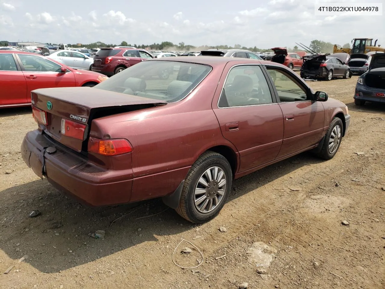 2001 Toyota Camry Ce VIN: 4T1BG22KX1U044978 Lot: 62690604