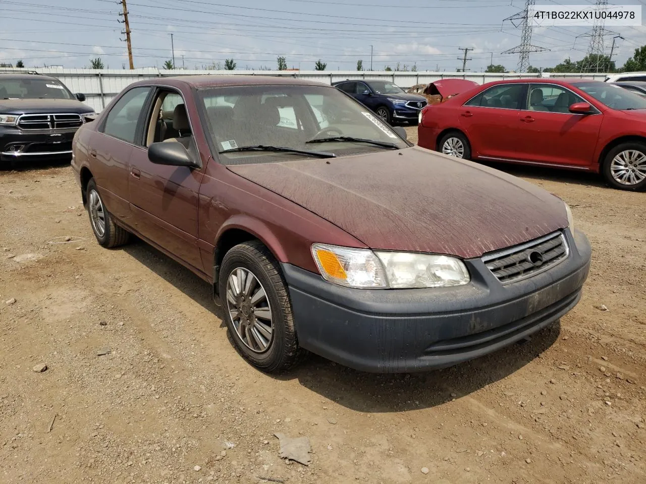 2001 Toyota Camry Ce VIN: 4T1BG22KX1U044978 Lot: 62690604