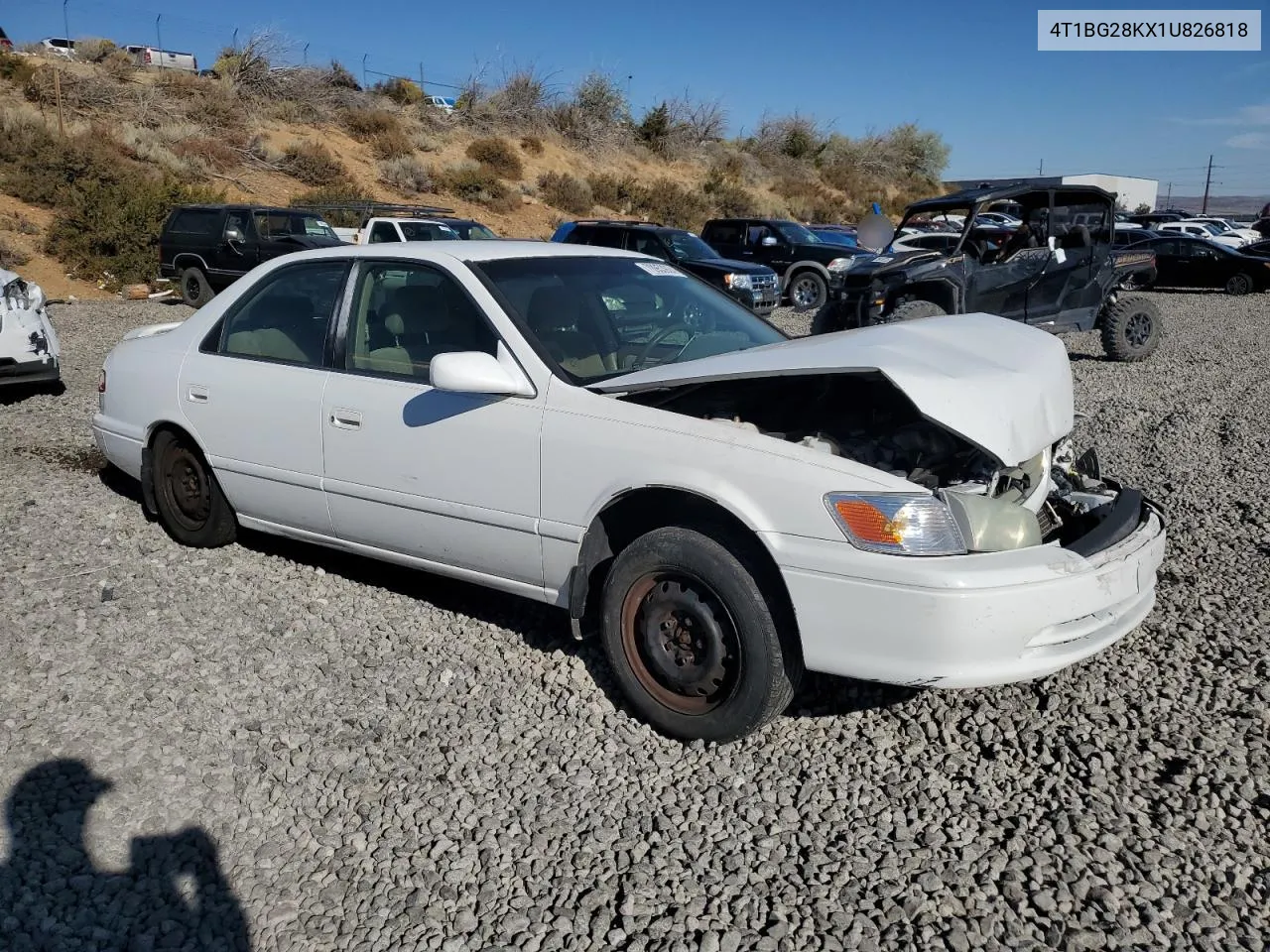 2001 Toyota Camry Ce VIN: 4T1BG28KX1U826818 Lot: 70953924