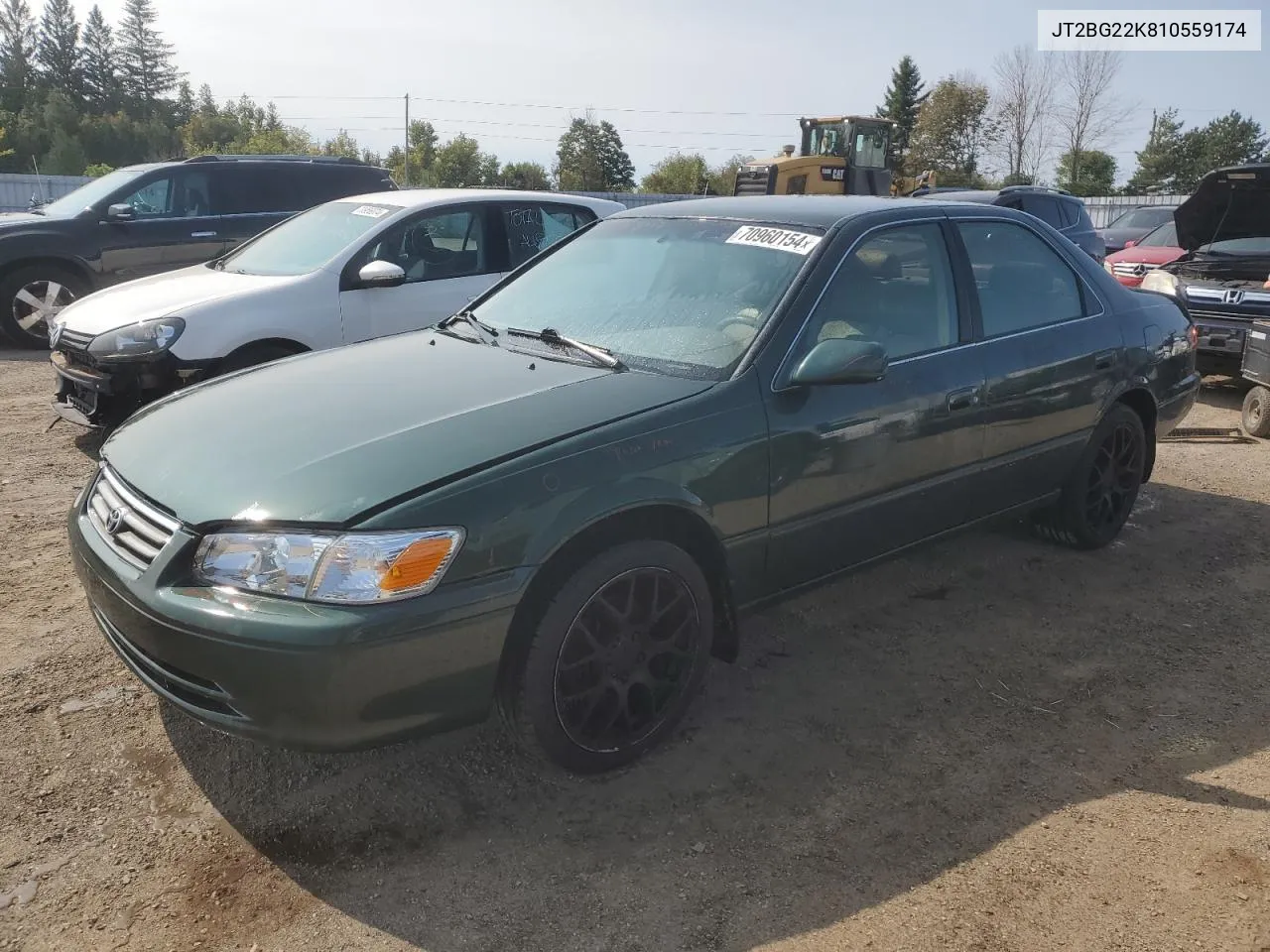 2001 Toyota Camry Ce VIN: JT2BG22K810559174 Lot: 70960154