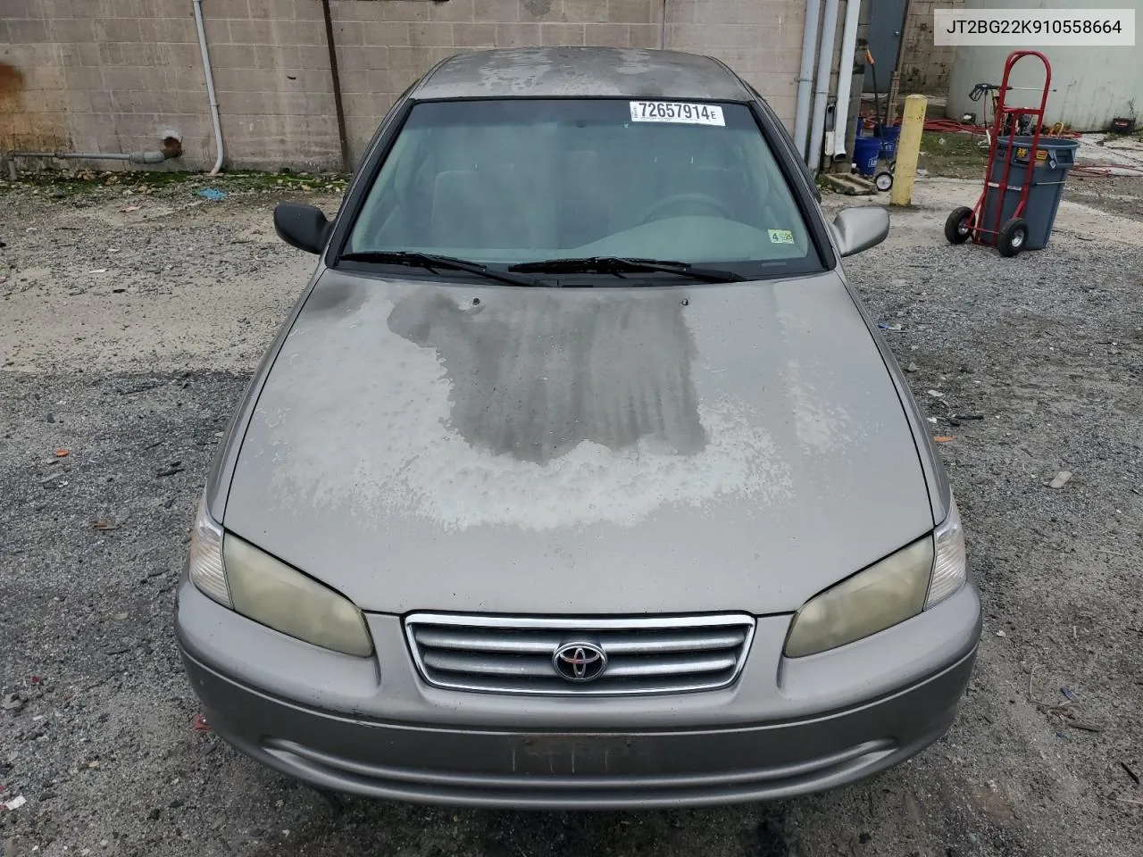 2001 Toyota Camry Ce VIN: JT2BG22K910558664 Lot: 72657914