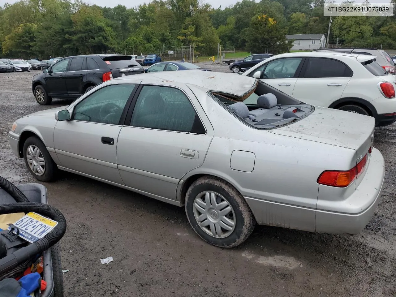 2001 Toyota Camry Ce VIN: 4T1BG22K91U075039 Lot: 73641654