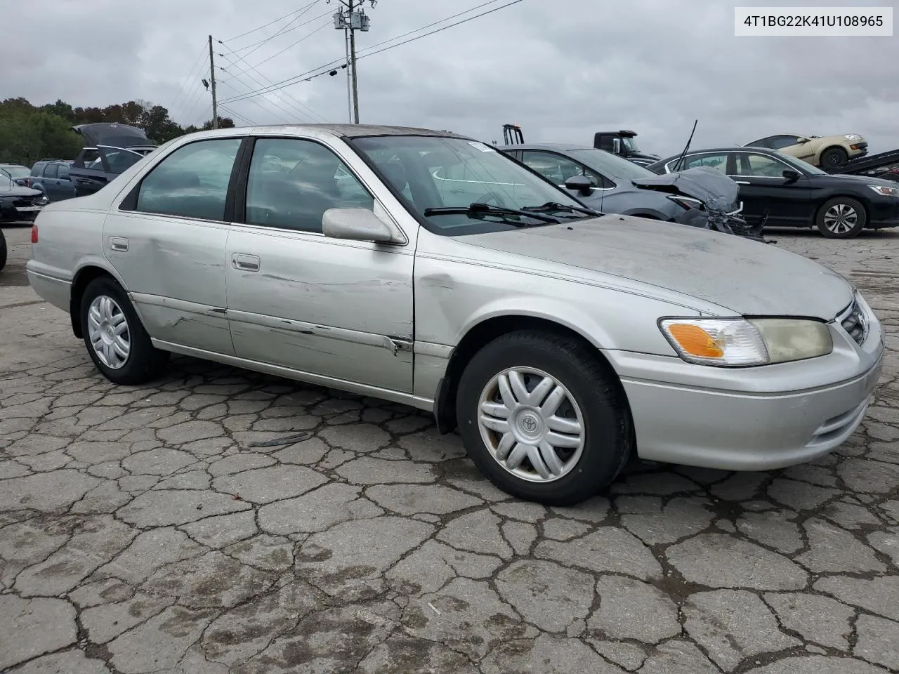 2001 Toyota Camry Ce VIN: 4T1BG22K41U108965 Lot: 73734634