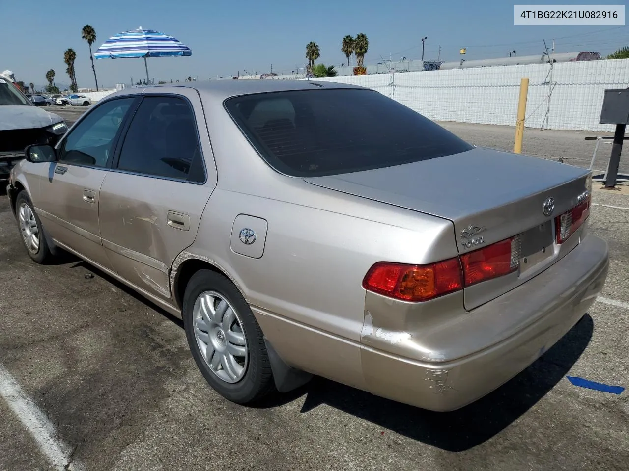 2001 Toyota Camry Ce VIN: 4T1BG22K21U082916 Lot: 73785914