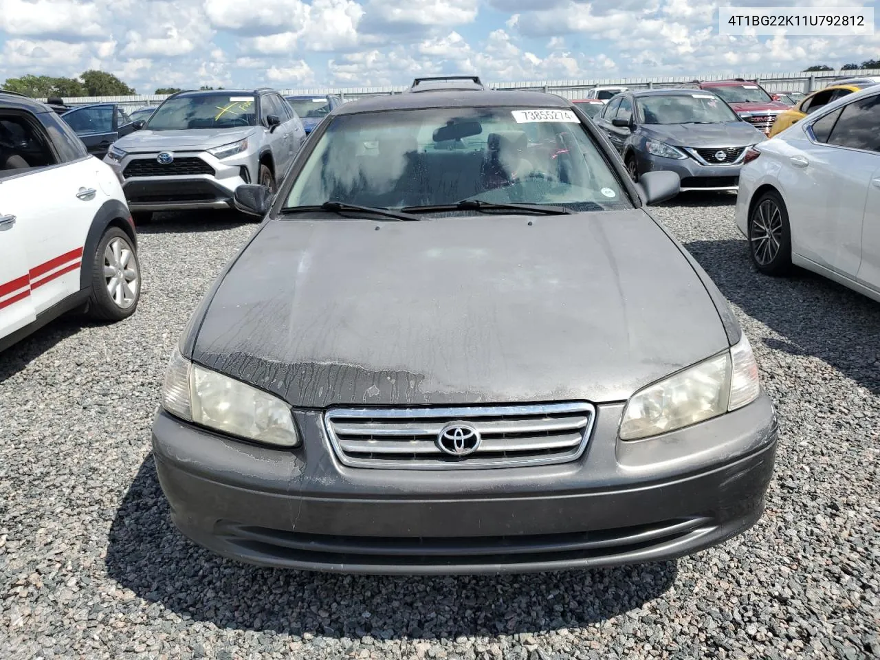 4T1BG22K11U792812 2001 Toyota Camry Ce