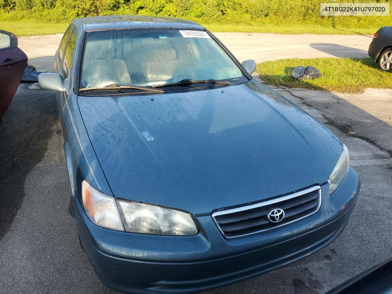 2001 Toyota Camry Ce VIN: 4T1BG22K41U797020 Lot: 74193524