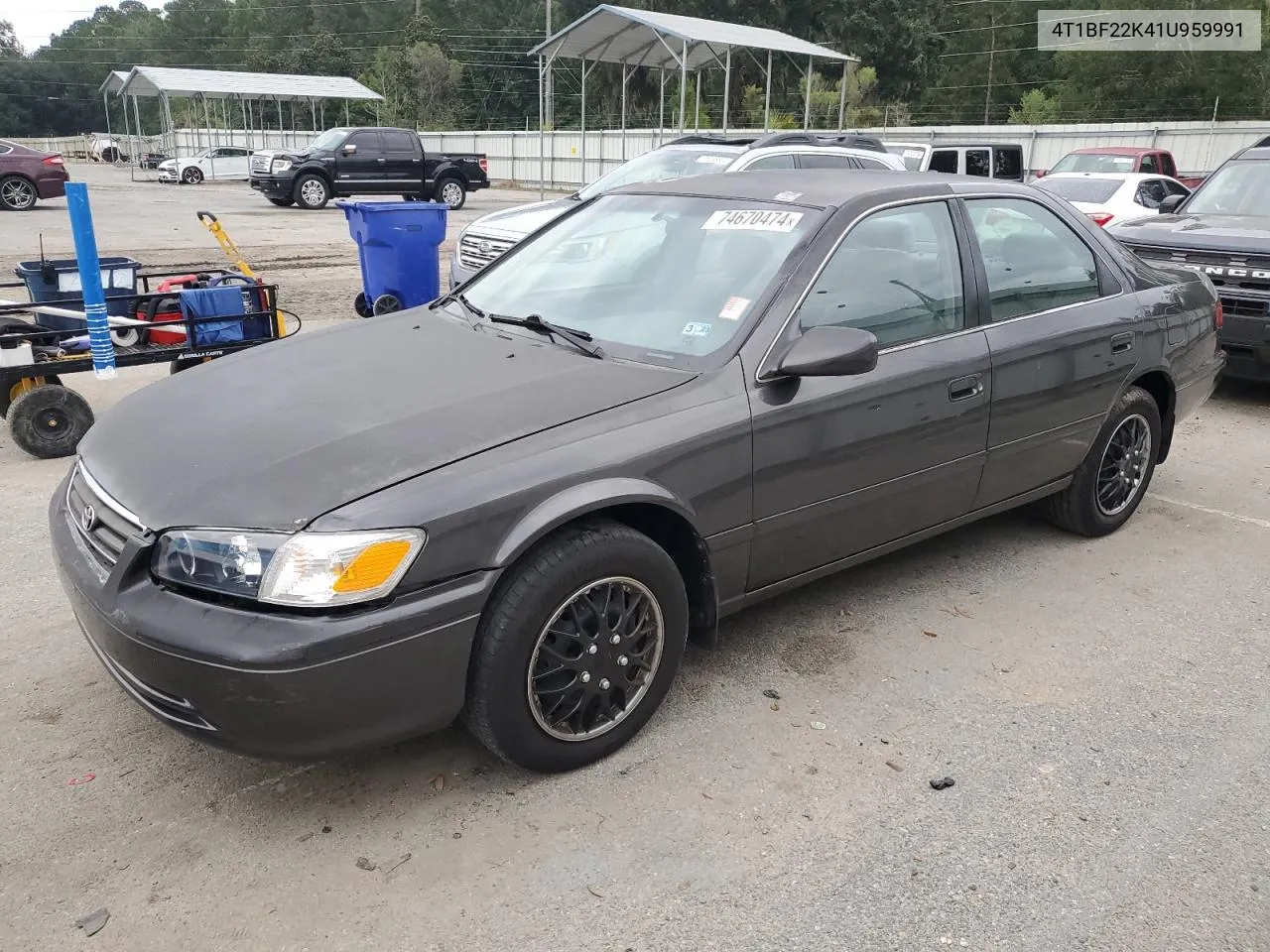 2001 Toyota Camry Le VIN: 4T1BF22K41U959991 Lot: 74670474