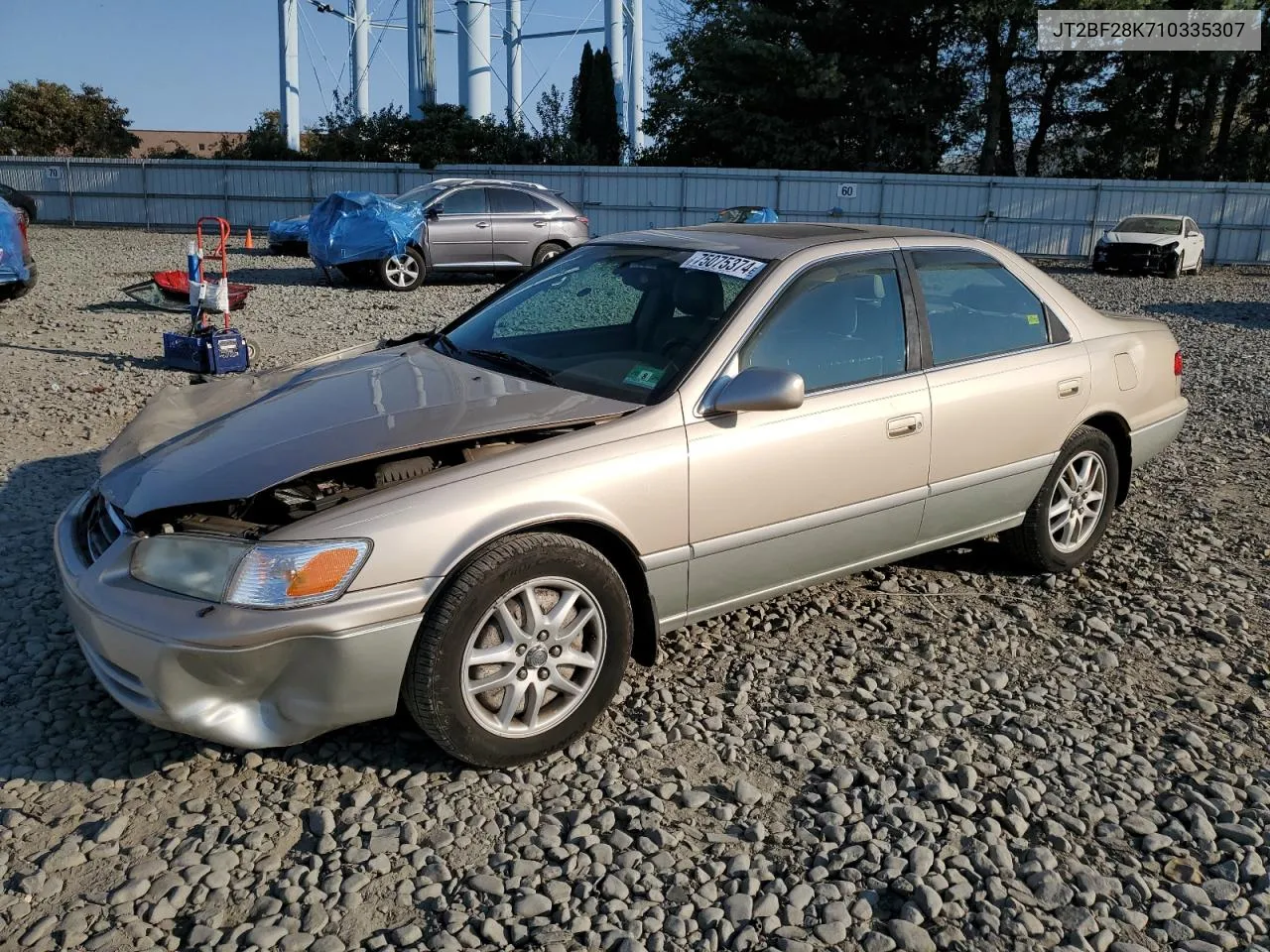 2001 Toyota Camry Le VIN: JT2BF28K710335307 Lot: 75075374