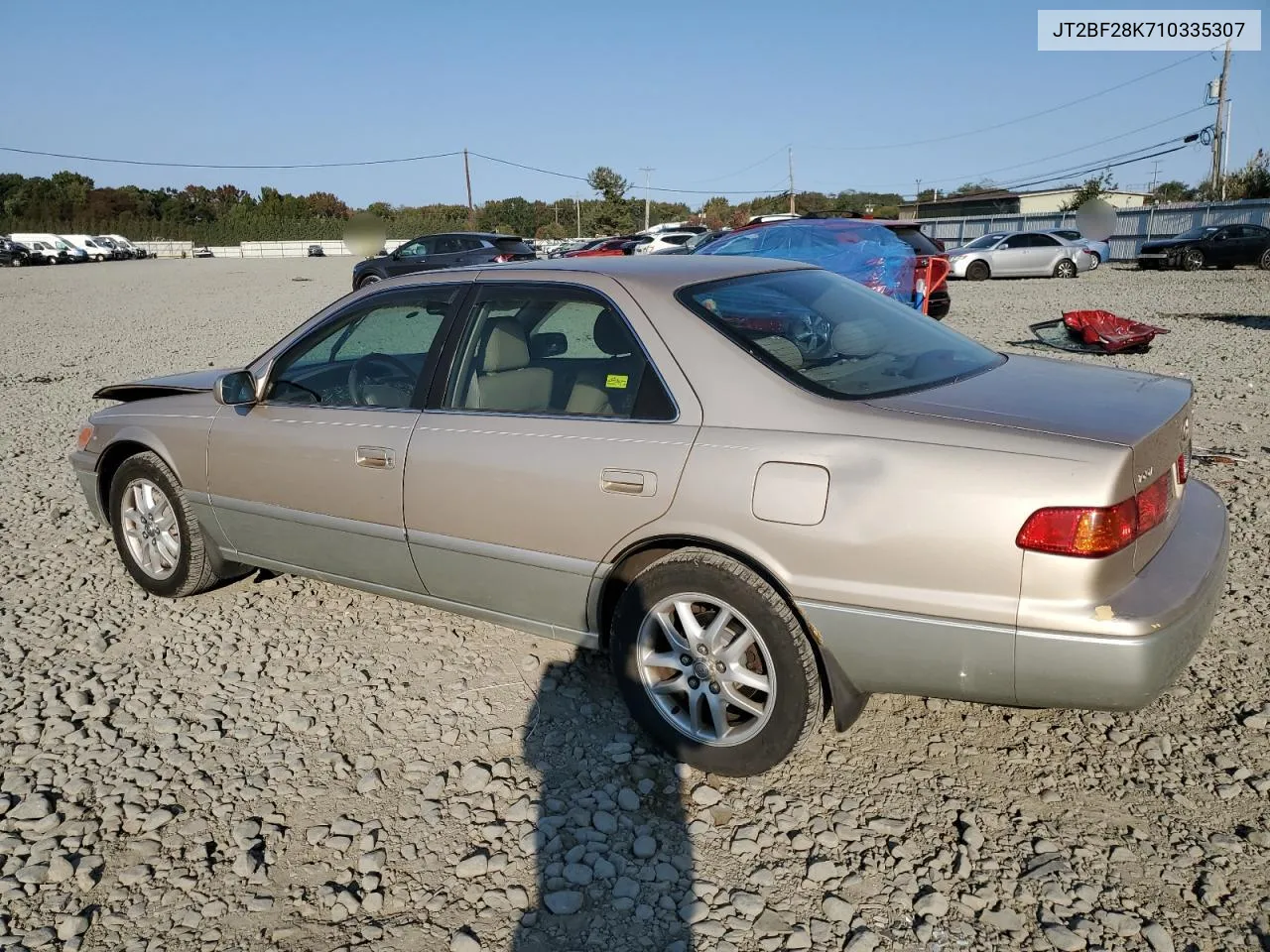 2001 Toyota Camry Le VIN: JT2BF28K710335307 Lot: 75075374