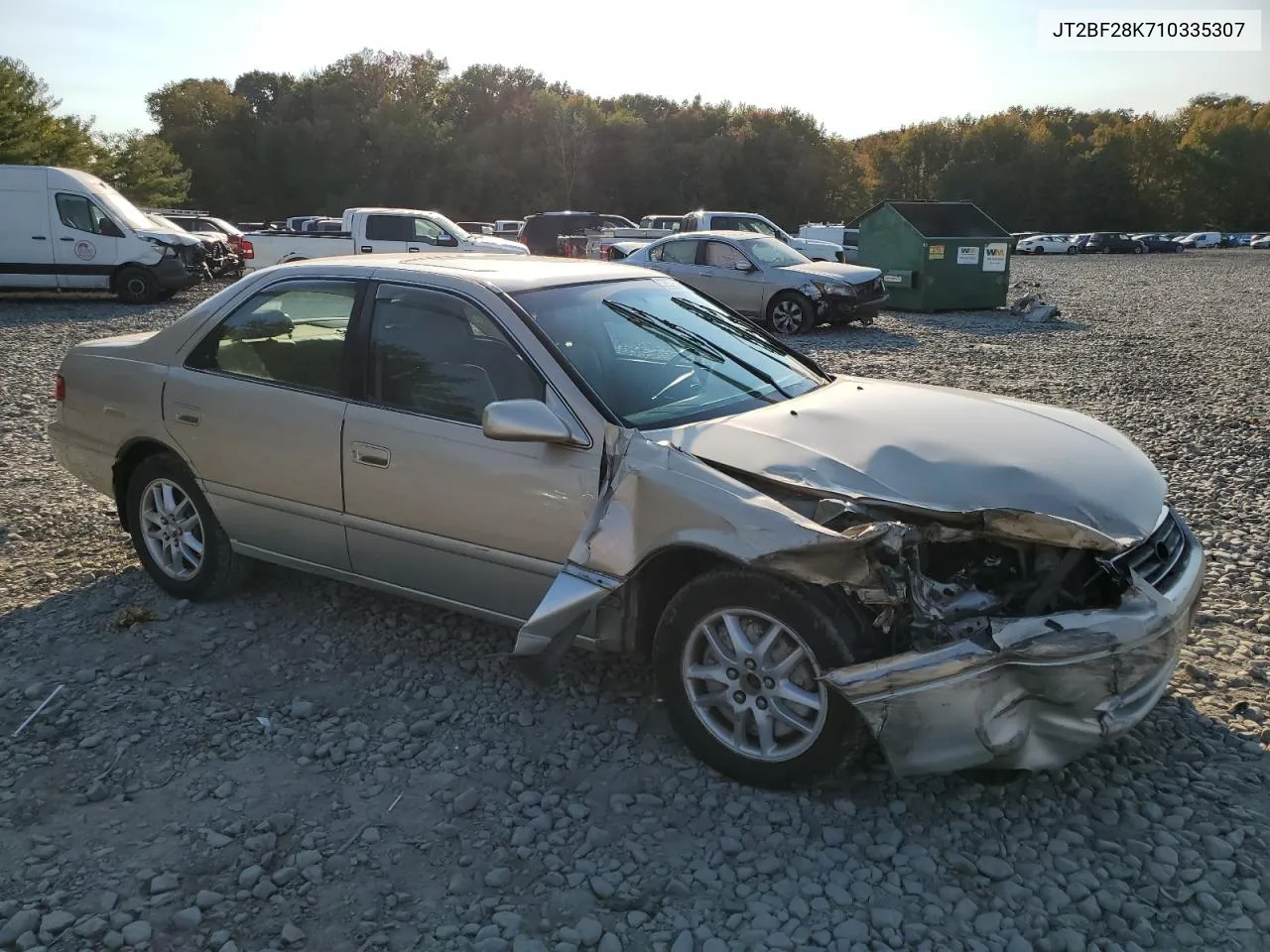 2001 Toyota Camry Le VIN: JT2BF28K710335307 Lot: 75075374