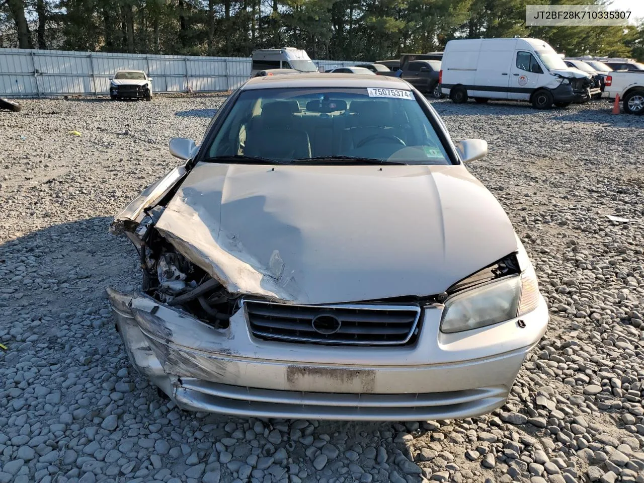 2001 Toyota Camry Le VIN: JT2BF28K710335307 Lot: 75075374