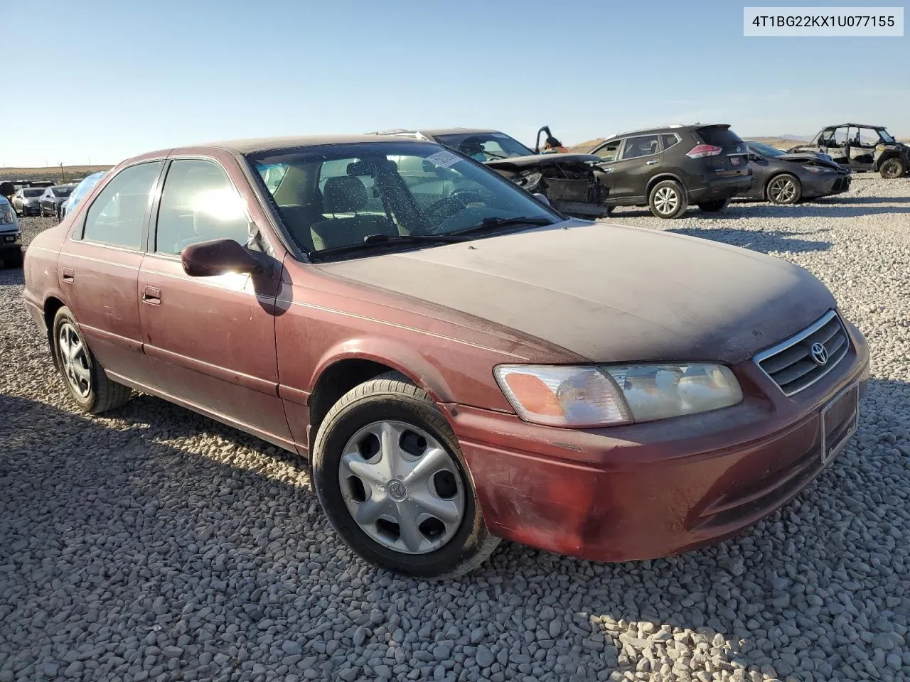 2001 Toyota Camry Ce VIN: 4T1BG22KX1U077155 Lot: 75210904