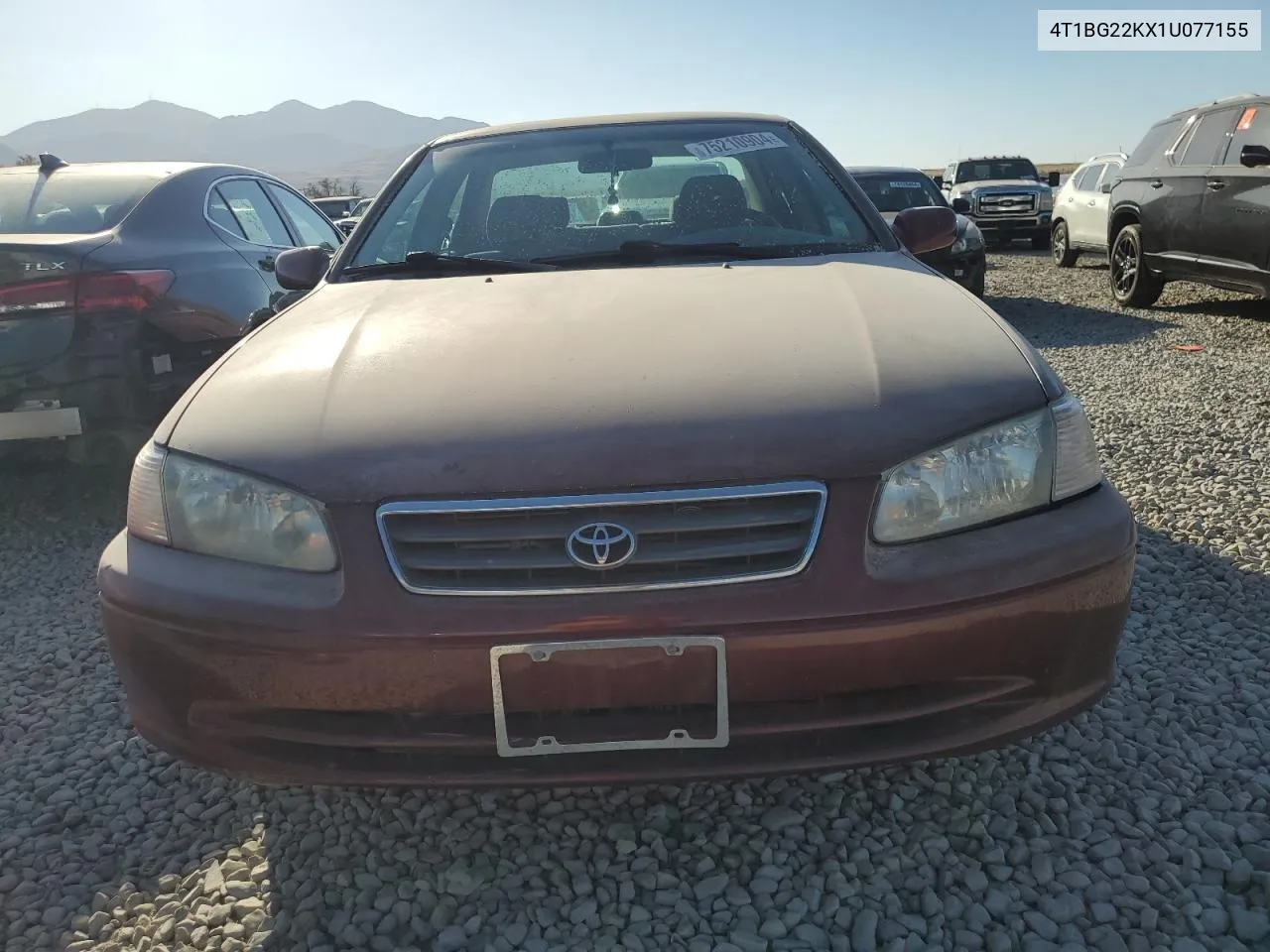 2001 Toyota Camry Ce VIN: 4T1BG22KX1U077155 Lot: 75210904