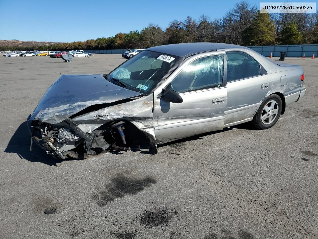 2001 Toyota Camry Ce VIN: JT2BG22K610560226 Lot: 76353774