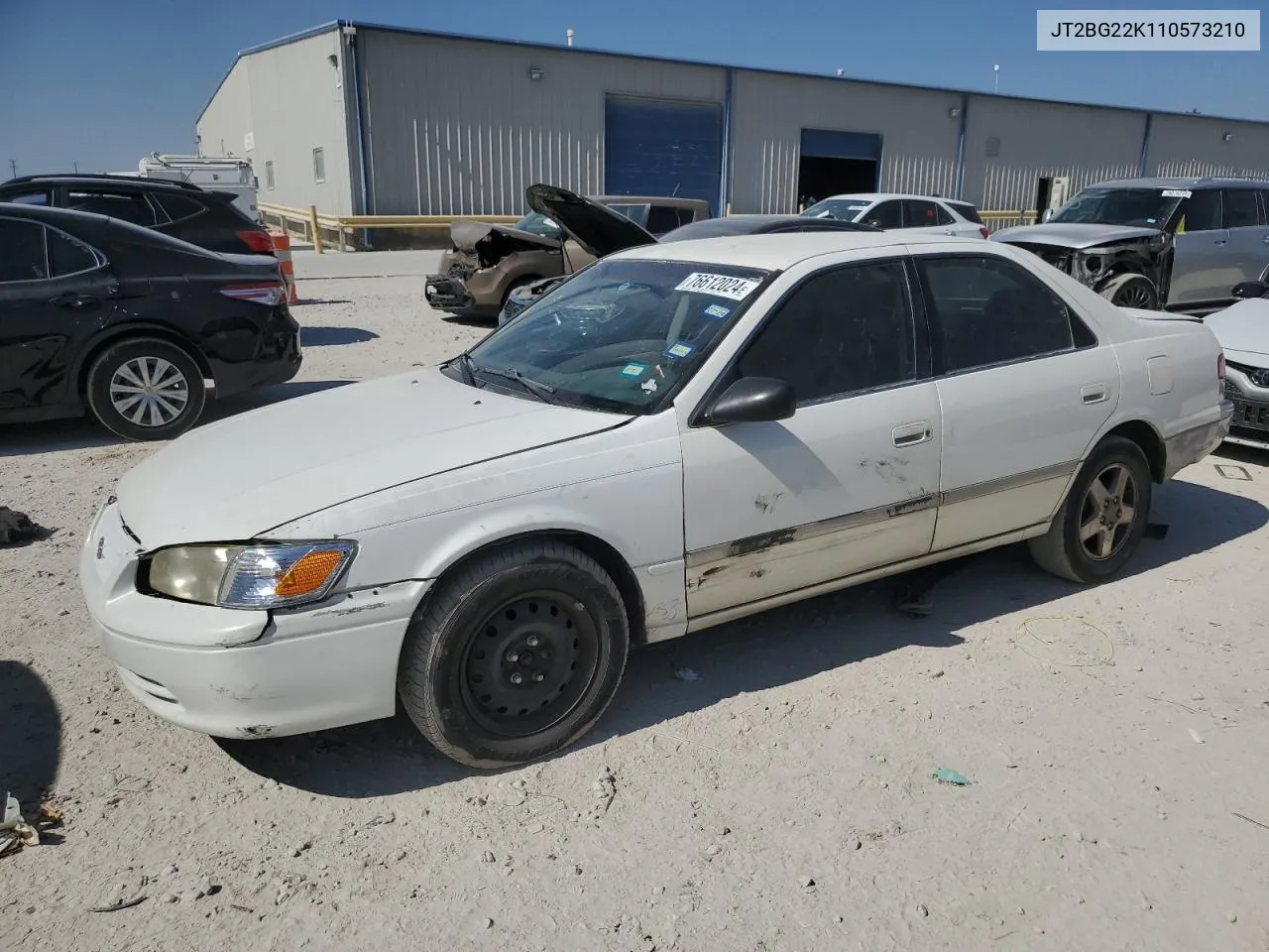 2001 Toyota Camry Ce VIN: JT2BG22K110573210 Lot: 76612024