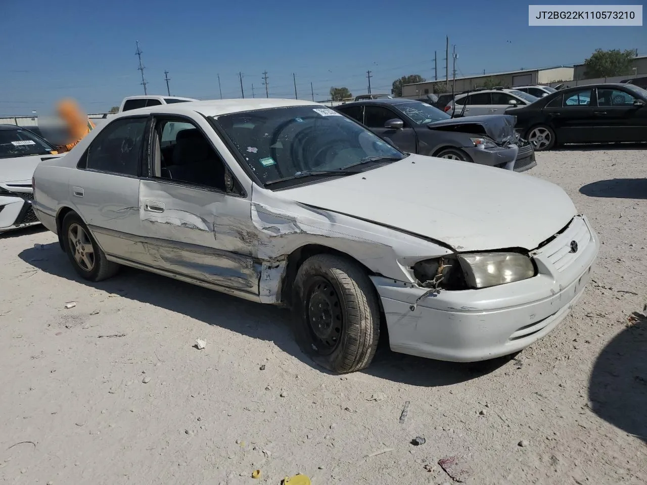 2001 Toyota Camry Ce VIN: JT2BG22K110573210 Lot: 76612024