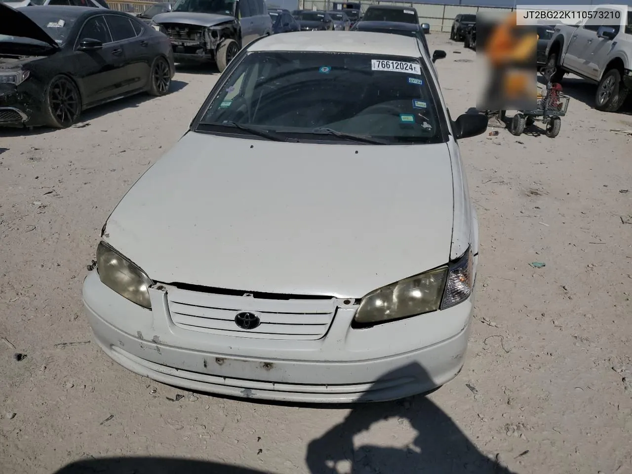 2001 Toyota Camry Ce VIN: JT2BG22K110573210 Lot: 76612024